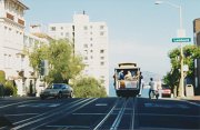 030-Tram at the top of Lombard Street